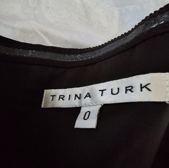 Strapless Jumpsuit Romper Trina Tuck size 0 - Picture 6 of 6